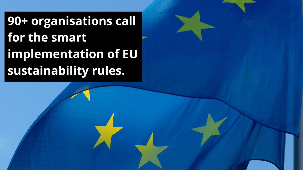 WWF EU (@wwfeu) on Twitter photo 📢 Legal certainty > legislative ping-pong.
90+ organisations urge EU leaders to protect the sustainability reporting framework, promoting smart implementation and providing the legal certainty companies need to thrive.
🔍 wwf.eu/?16294391/A-ca… 📢 Legal certainty > legislative ping-pong.
90+ organisations urge EU leaders to protect the sustainability reporting framework, promoting smart implementation and providing the legal certainty companies need to thrive.
🔍 wwf.eu/?16294391/A-ca…