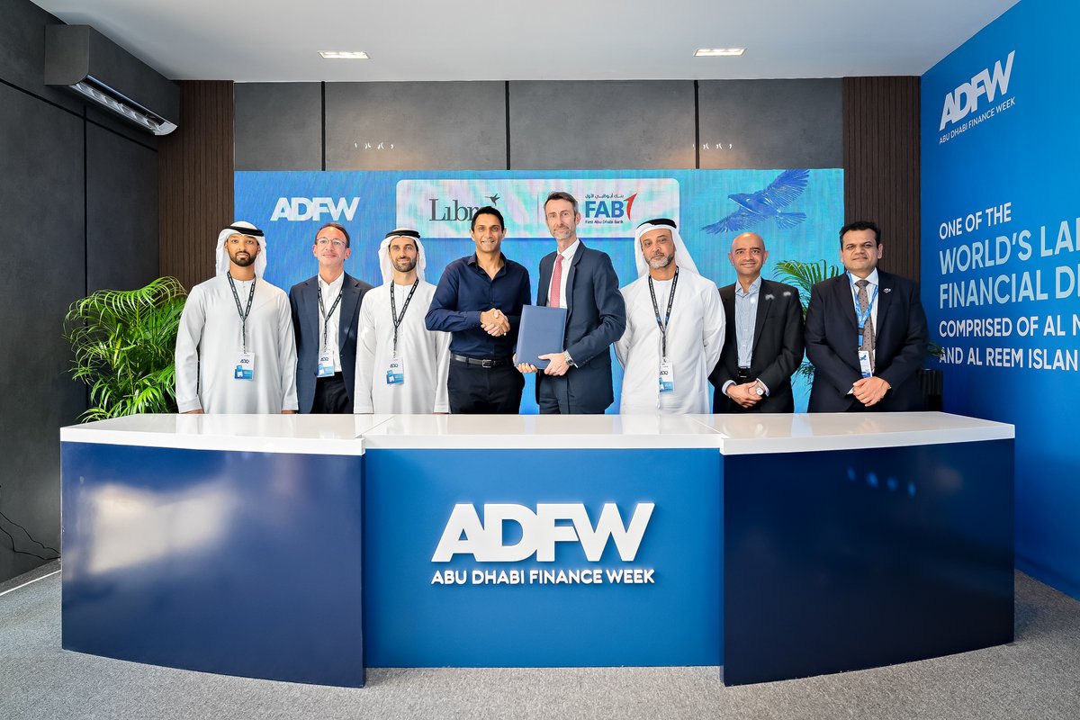 At <a href="/ADFinanceWeek/">ADFW</a>, <a href="/FABConnects/">FAB Connects</a> together with <a href="/librecap/">mary</a>, a Further Ventures-backed entity, announced their intention to work towards enabling onchain collateralised lending for Real World Assets!

The collaboration will combine Libre’s onchain primary issuance infrastructure and