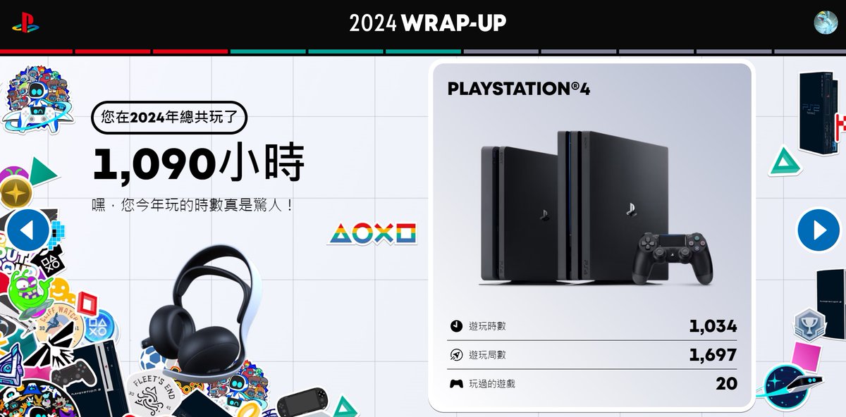 tecis0's tweet photo. PS的年度回顧
法環果然第一名
花了近4個月蹲在裡面
今年是魂系年
剩黑魂2沒攻略
想說趁還有會員時玩一下送的遊戲
不然老是玩自己買的太不划算了
然後惡魔獵人沒在前五先懺悔
還是偷截遊玩記錄刷個存在
證明我很愛💗

#2024WRAPUP https://t.co/NsBOgqTKGK