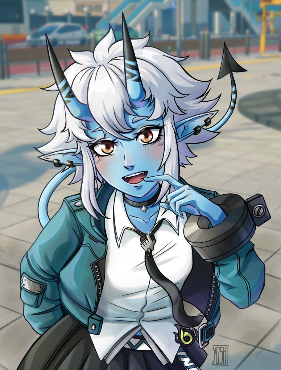 YoshiSad2's tweet photo. Give her all the goodies in the world, please!

#art #ZenlessZoneZero #Soukaku #zzzero https://t.co/AnDUv9tAdG