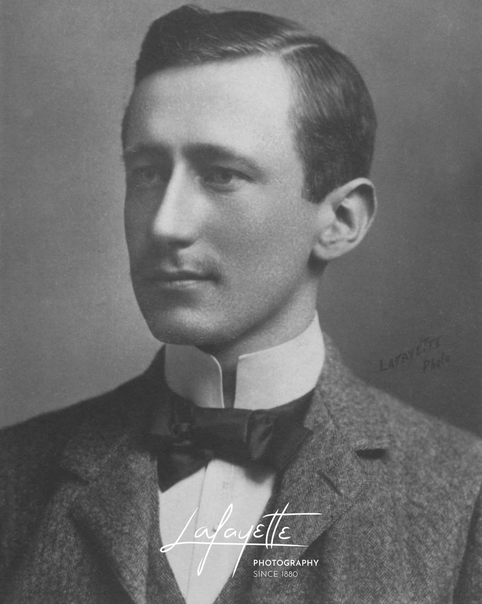 OTD in 1901, Guglielmo Marconi sent the first transatlantic radio message.
Marconi begun a regular transatlantic radiotelegraph service between Clifden, Galway and Glace Bay in Nova Scotia, Canada.
This photo was taken in 1893 by James Lafayette.
 #radio #marconi #lafayettephoto