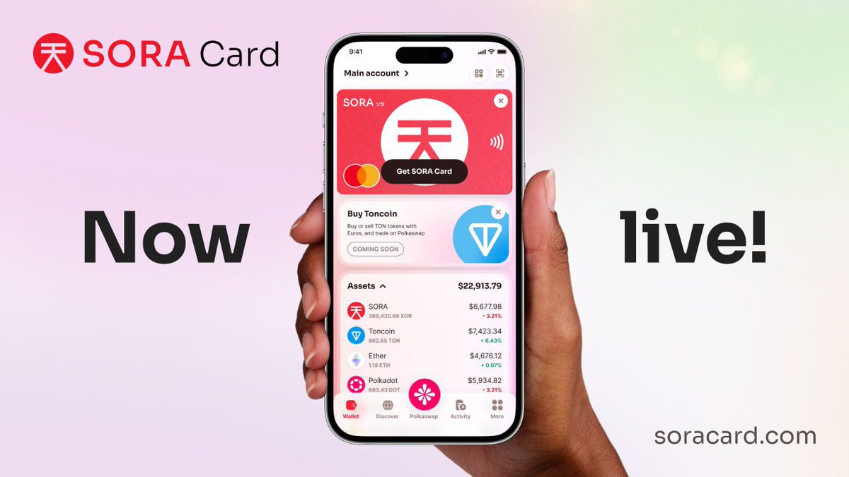 La tarjeta SORA ha llegado!

Un gran agradecimiento a todos los colaboradores que derramaron sus corazones en hacer realidad <a href="/SORACARDcom/">SORA Card | Value Freedom 💳</a>.

Únete a nosotros para abrazar un nuevo capítulo en libertad financiera! 💳

Asegura la tuya: soracard.com