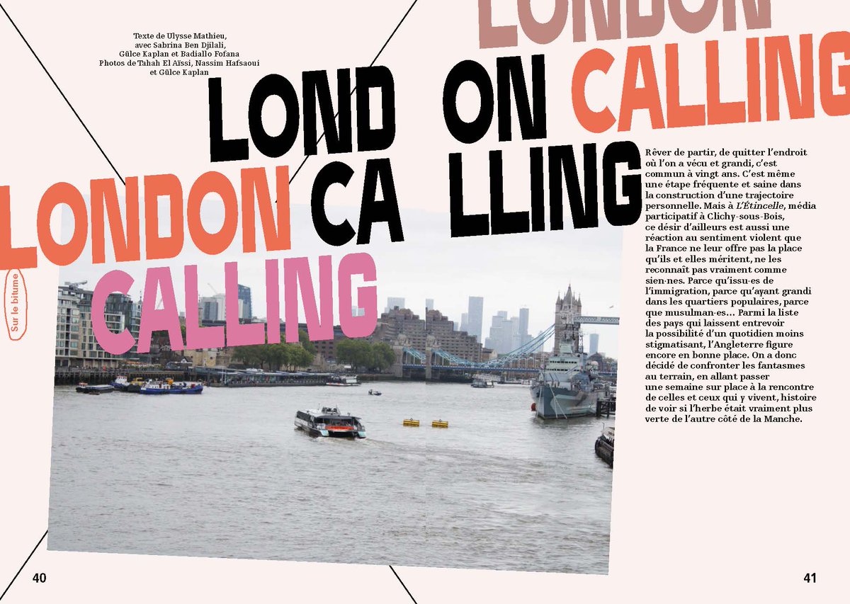 Dans le numéro 3 de Contre-Jour, L’Étincelle, un média participatif porté par des jeunes de Clichy-sous-Bois et Montfermeil, s’est penché sur une question :
Faut-il quitter la France pour mieux vivre ailleurs ?
Un thread sur leur enquête. 🧵