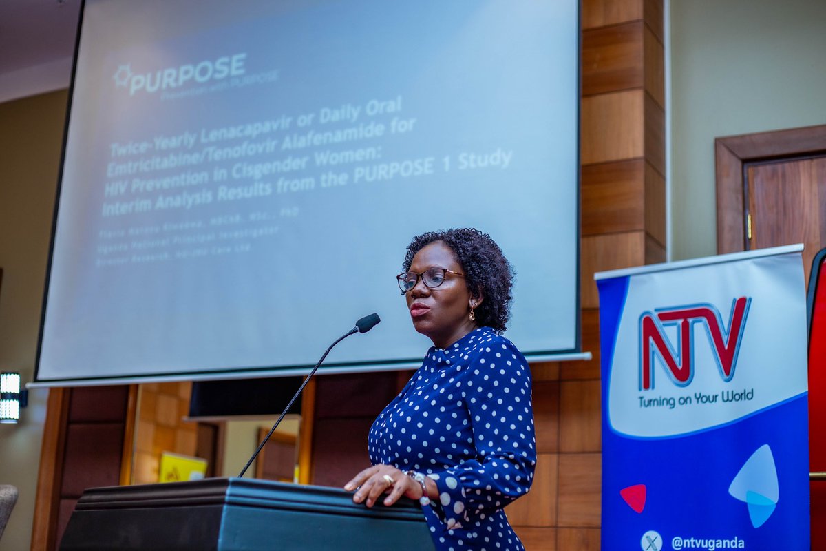 Lenacapvir is used for the treatment of HIV, but now we are exploring its role in the prevention of HIV. It has been available in the US and Europe for the past two years - Dr. Flavia Kiweewa ,Makerere University(MU-JHU)

#AIDSSymposiumUg