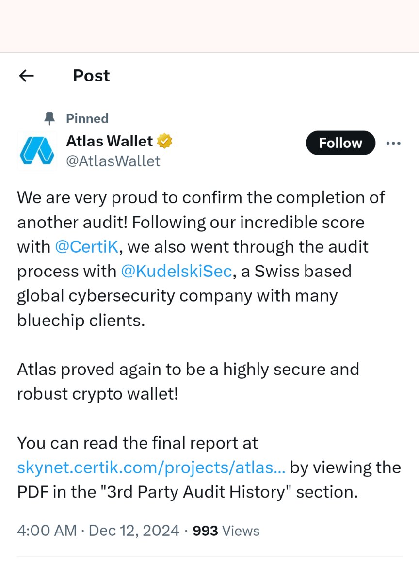 LeftyCurved's tweet photo. If you're hearing about #atlaswallet and how secure it is remember that it's the same team as #evergrow who said the same thing about their staking platform that took 8 months to build. It was hacked a week after being released. The LP has been rugged for over 3 months https://t.co/noLo9TDJHD