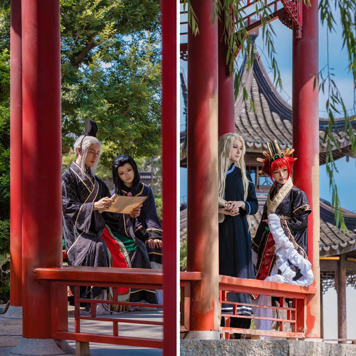 コスプレ |  十二国記

今日は十二国記の日だから、
とても好きな王と麒麟たちの写真を載せたいと思います(*´∀`)

陽子:本人
景麒:<a href="/Neru_Laurant/">Trick_ネル⛩️🕶️🎃🍎🐰⛓️🐈‍⬛✨</a> 
驍宗:越君
泰麒:<a href="/lflz_22/">🎃lflz🍎</a> 
珠晶:@yato_1998 
供麒:咕咕
尚隆:罗卜
延麒:銀狐

📷蘭斯&amp;本人
協力<a href="/keioon/">惟思</a>

#十二国記の日 
#十二国記の日2024