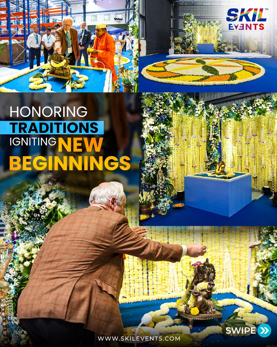 At #SKILEvents, we create moments that captivate and inspire. From Burkert's exceptional factory launch near Pune to #events that honor traditions and innovation, we craft experiences that leave a mark. Let's bring your vision to life! 🌟

Visit skilevents.com