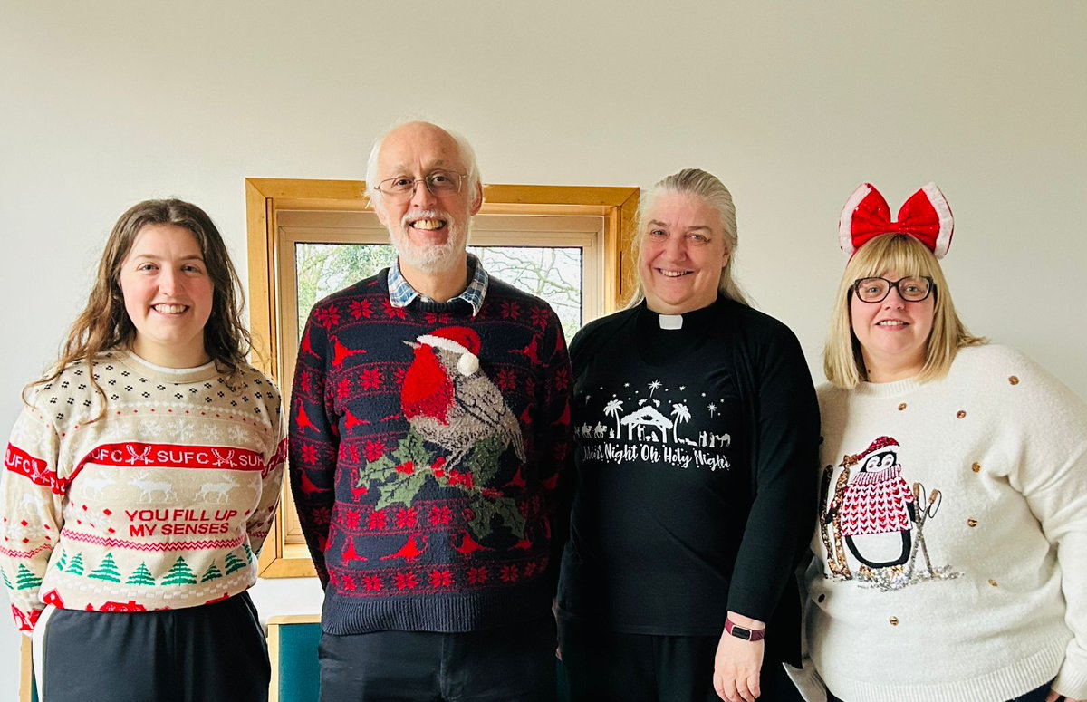 A happy #ChristmasJumperDay from the team at Bishopscourt, because life needs a bit of sillyness.