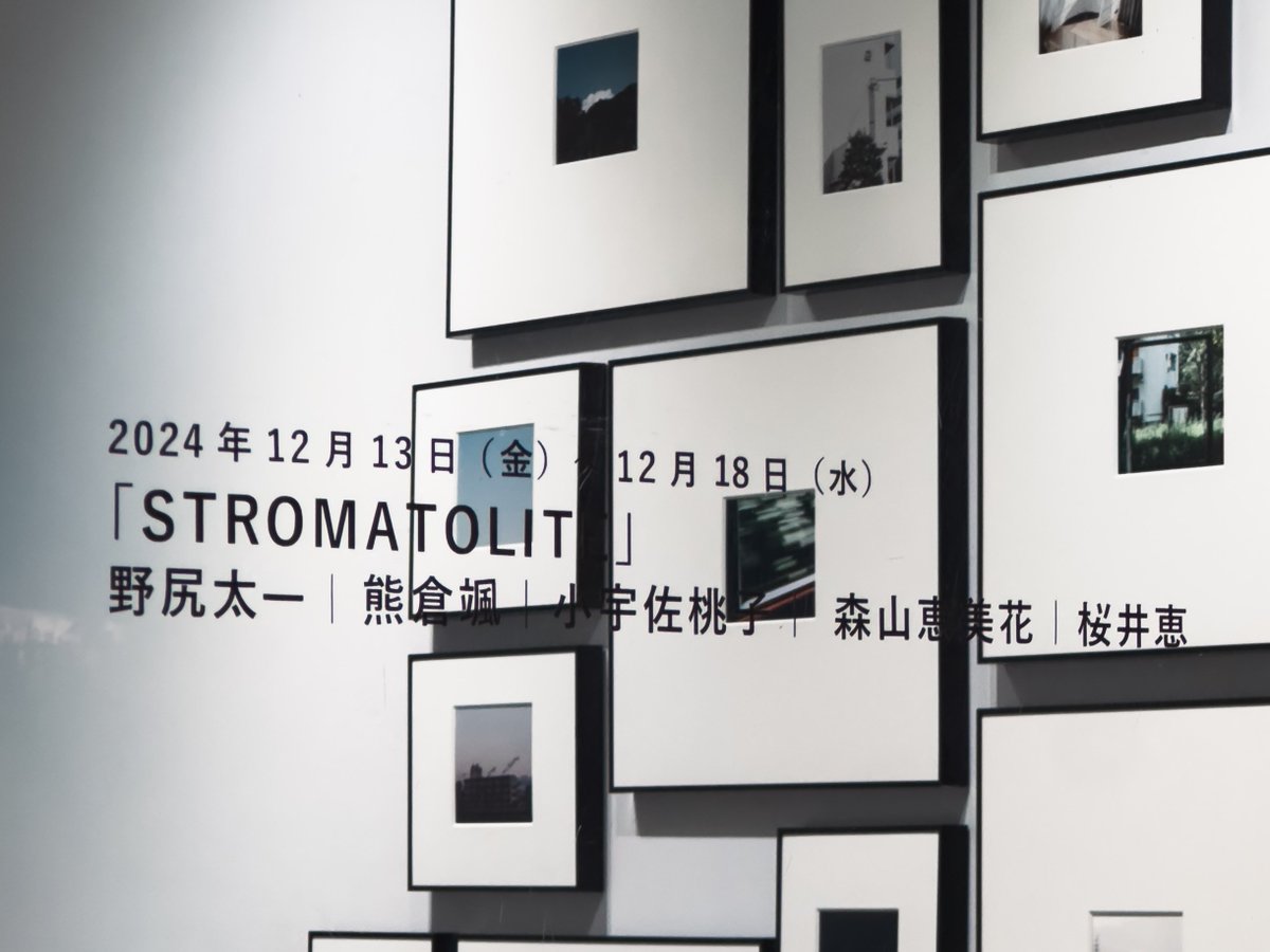 Njr_Tic's tweet photo. ついに明日からグループ展示「STROMATOLITE」始まります。
私を含む5人の写真学生での展示です。

私は作品「水鏡の幽光」を展示します。
正直すごいいいクオリティで仕上がってます。
カメラマン、写真好きな人、興味がある方
全ての人に見ていただきたいです。

高田馬場にあるAlt_Mediumというギャラリーでやっております。
明日12日から18日まで開催しております！
ぜひお越しください！在廊もしますお話ししたい方はぜひDMでお越しくる時間をお教えください！