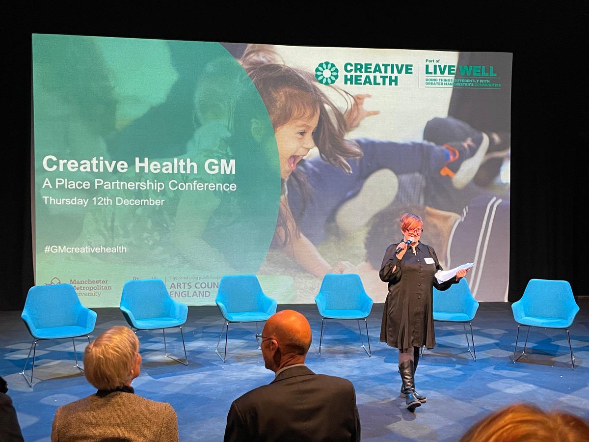 Martine Bradford, our Creative Director is over at the Creative Health Conference today! If you’re around, why not come and chat about how here at Skylight, #communitycircus embodies both #culture and #creativity helping people live well! <a href="/GMPandC/">GM Person & Community Centred Approaches</a> @GM_ICP #GMcreativehealth