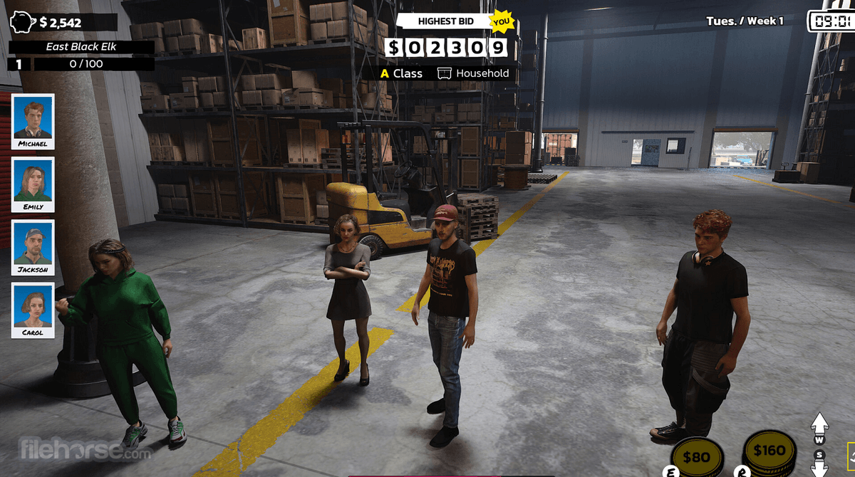 filehorse's tweet photo. Storage Hunter Simulator - Bid, win, and sell for profit!

CHECK OUT 👉 https://t.co/mjYG7WznVY

A garage auction simulation game for Windows 11/10. Play as one of the bidders for abandoned warehouses and uncover hidden treasures! #reviews #games https://t.co/DD3Iop2mGn