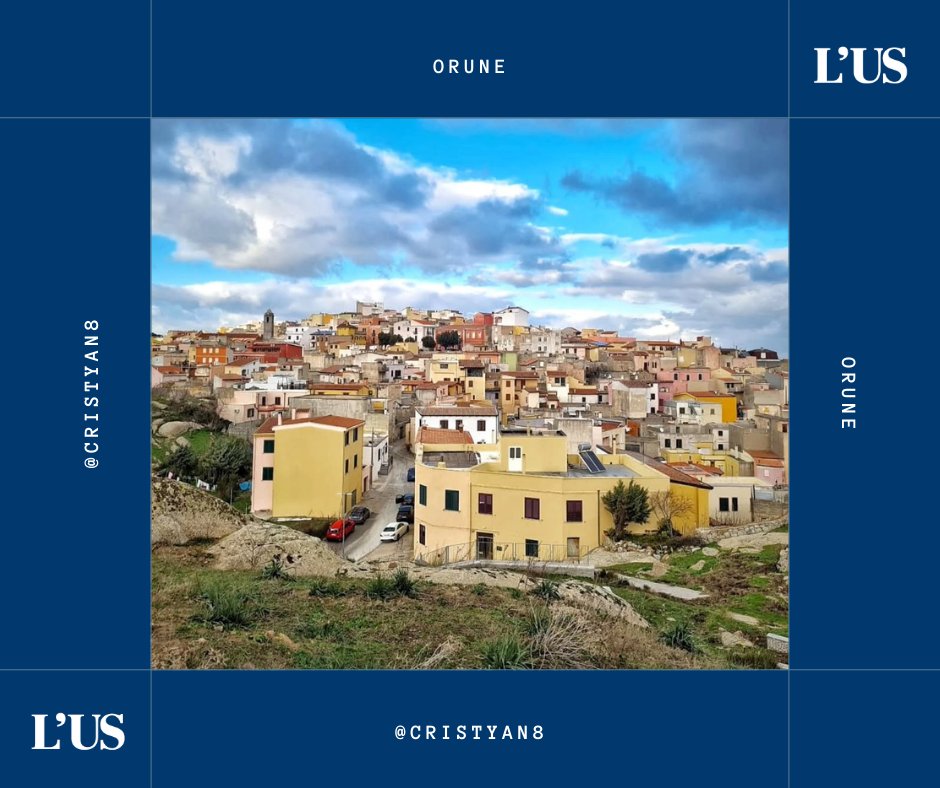 UnioneSarda's tweet photo. #LaVostraSardegna - Buongiorno e buon venerdì #13dicembre a tutti voi con questa bella cartolina da #Orune. https://t.co/q3fAvDNNSc