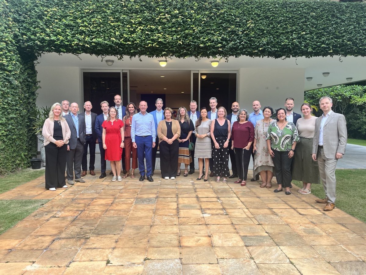 Hind Ribeiro-Bidaoui (@hbidaoui) on Twitter photo 🇳🇱🤝🇧🇷
This week Dutch ambassador <a href="/driessen_andre/">André Driessen</a> hosted our Honorary Consuls from across Brazil in Brasília for two productive days. We deeply appreciate their dedication and commitment to representing the Kingdom of the #Netherlands in #Brazil
<a href="/NLinBrasil/">Netherlands in Brazil</a> <a href="/DutchMFA/">Dutch Ministry of Foreign Affairs 🇳🇱</a> <a href="/MinBZ/">Ministerie van Buitenlandse Zaken</a> 🇳🇱🤝🇧🇷
This week Dutch ambassador <a href="/driessen_andre/">André Driessen</a> hosted our Honorary Consuls from across Brazil in Brasília for two productive days. We deeply appreciate their dedication and commitment to representing the Kingdom of the #Netherlands in #Brazil
<a href="/NLinBrasil/">Netherlands in Brazil</a> <a href="/DutchMFA/">Dutch Ministry of Foreign Affairs 🇳🇱</a> <a href="/MinBZ/">Ministerie van Buitenlandse Zaken</a>