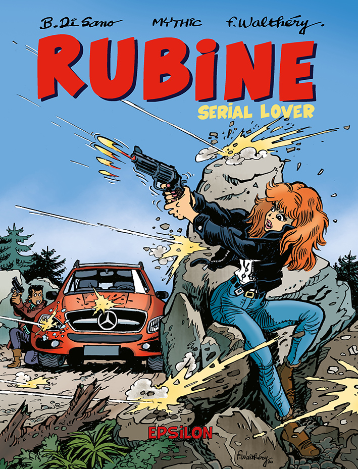 Comicleser's tweet image. &quot;Rubine, Band 14: Serial Lover&quot; - erschienen im #EpsilonVerlag; von Mythic, Bruno Di Sano &amp;amp; François Walthéry; Rezi: comicleser.de/?p=13162
#Rubine #epsilongrafix