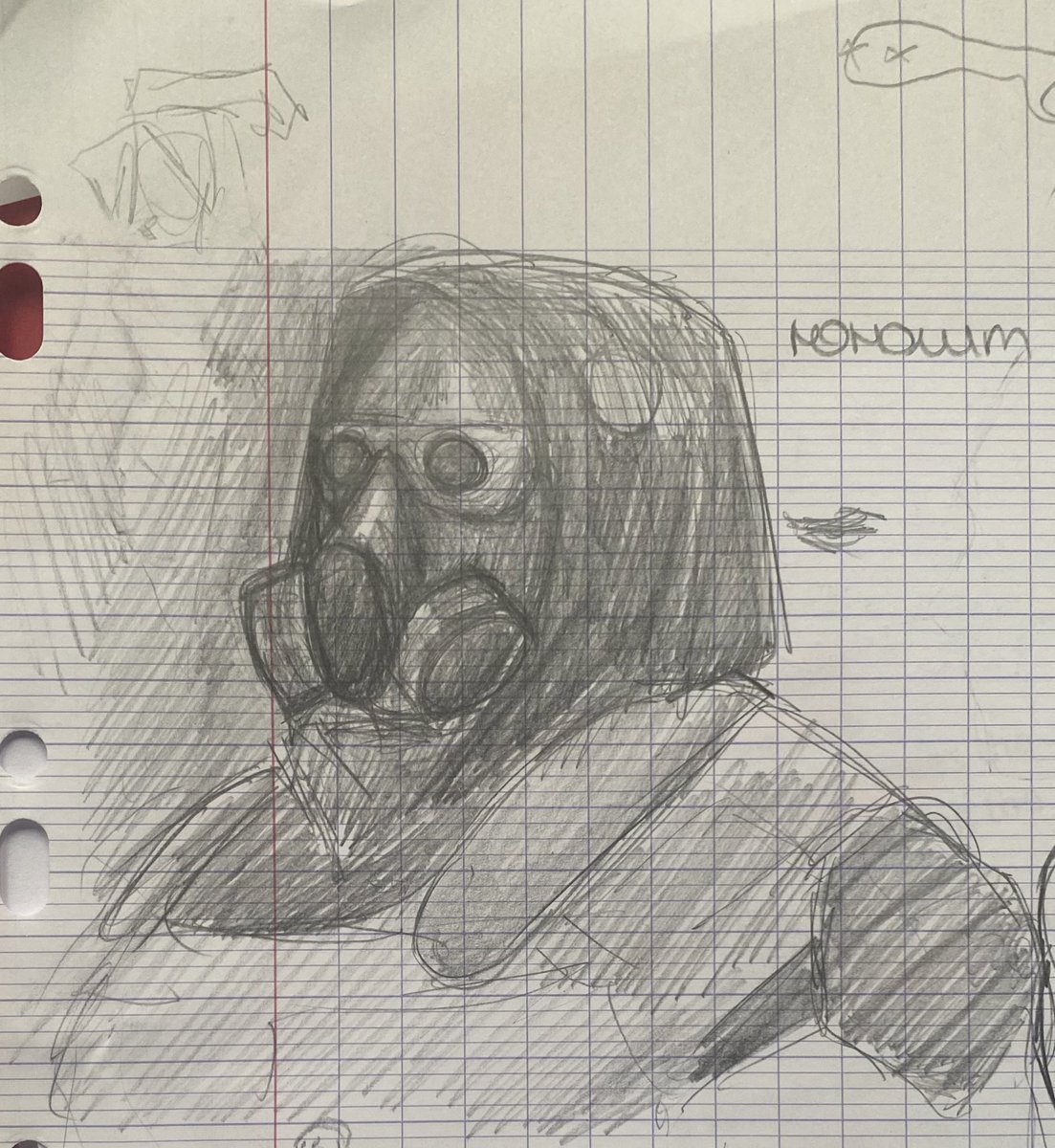 UNICHTOZHET's tweet image. Some Monolith dude school sketch #art #schoolsketch