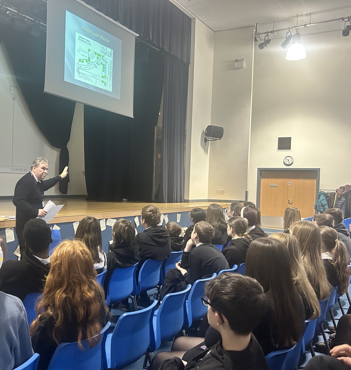 A huge thank you to Author and Investigator Pat Kelly, who came into St Paul’s to talk to S3 Historians about the JFK assassination.