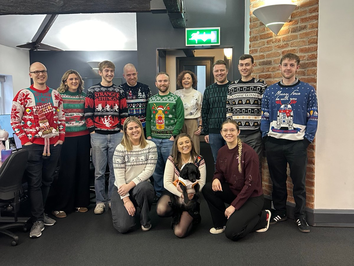 We're feeling fantastically festive this Christmas Jumper day! 🎄🎅🏼

Carl is our reigning Christmas jumper champion... but who would be your 2024 winner? 

#christmasjumperday #fantasticmedia