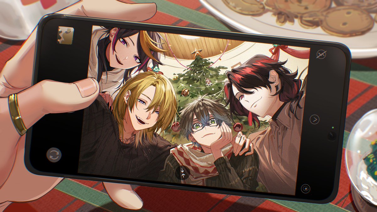 🎄🎁🍪 happy holidays 🍪🎁🎄
#drawluca #YaminoArt #Ikenography #Akurylic #Luxiem