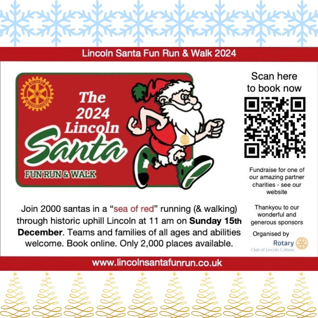 Lincoln Santa Run tweet media