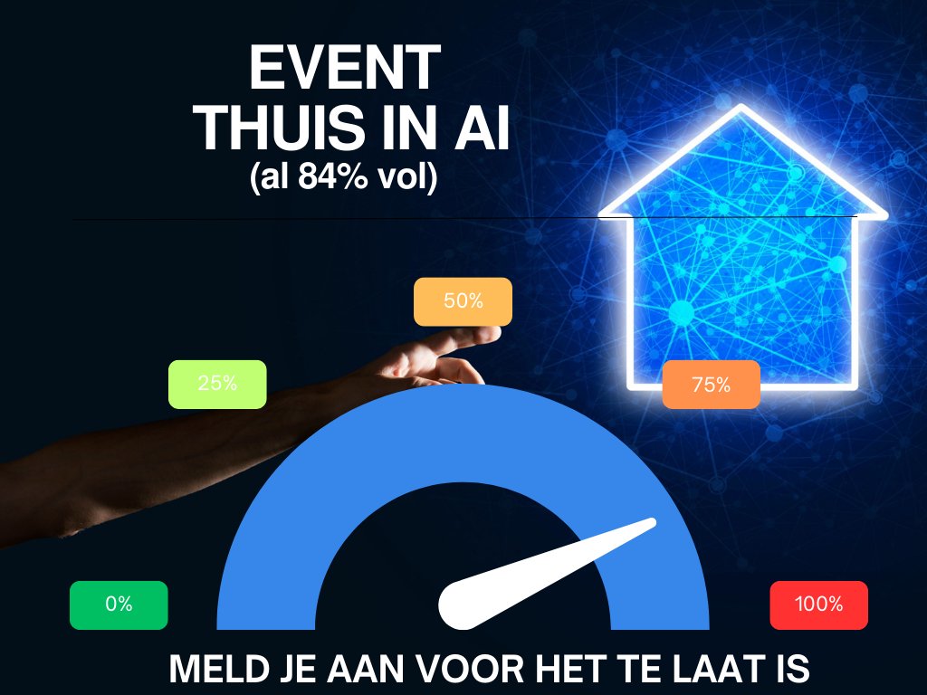 𝗛𝗲𝘁 𝗴𝗮𝗮𝘁 𝗵𝗲𝗲𝗹 𝗵𝗮𝗿𝗱 𝗺𝗲𝘁 𝗱𝗲 𝗮𝗮𝗻𝗺𝗲𝗹𝗱𝗶𝗻𝗴𝗲𝗻
Hoe kunnen we AI inzetten om het wonen, werken en leven in Nederland te verbeteren? Daarover gaat ons event op 5 juni. Kijk snel op de eventpagina en meld je aan... corporatienl.nl/events-trainin…