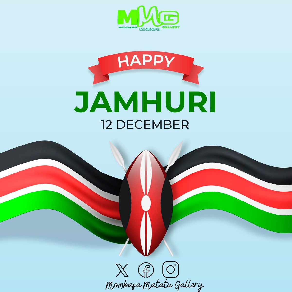 Mombasa Matatu Gallery would like to join all Kenyans in commemorating this years' #JamhuriDay2024 as we honour our nation's progress and prosperity.

#KenyaAt61 
#JamhuriDay2024
