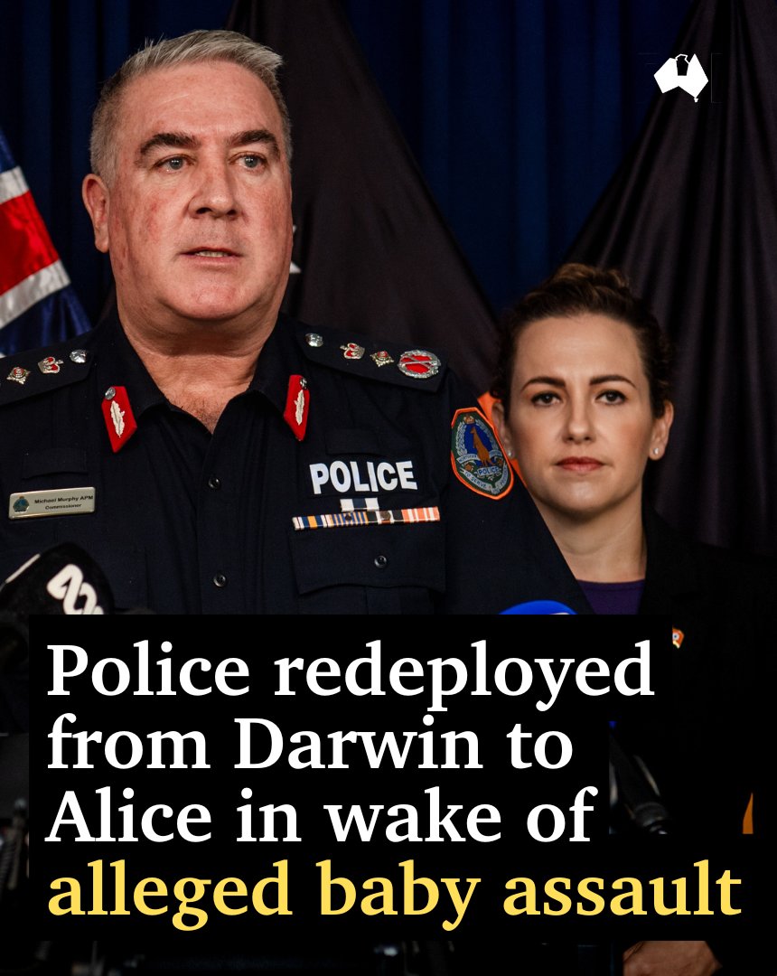 Territory police will not enact a curfew and have not called for assistance from their federal counterparts in the immediate aftermath of an alleged violent home invasion in Alice Springs left a baby girl with a fractured skull. 📍DETAILS: bit.ly/3ZPWT2X