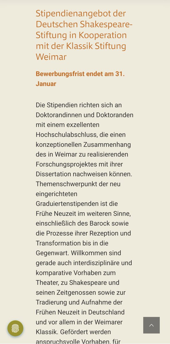 Interested in researching #Shakespeare in #Weimar? The DSG and the #KlassikStiftung Weimar invite applications for the Shakespeare #Stipendium 2025. Find details on how to apply here: shakespeare-gesellschaft.de/aktuelle-aussc…