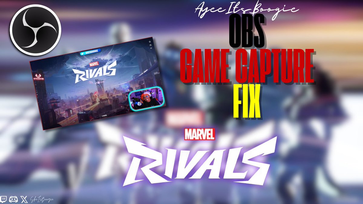 I made 2 videos about marvel rivals that can help all my streamer friends!! CAN WE LIKE, COMMENT, AND SHARE PLS?!?!

The first one, helps with any display issues of the game while using OBS. Please share this!! 
youtu.be/IUqiRBKFY8Y?si…