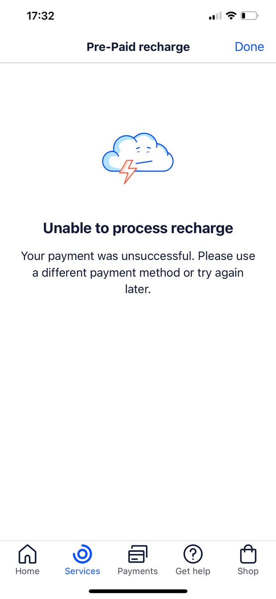 Flossie83's tweet photo. Hi @Telstra trying to recharge prepaid and it ain’t happening - have tried multiple times - what’s going on?? https://t.co/P6TVeR8pxo