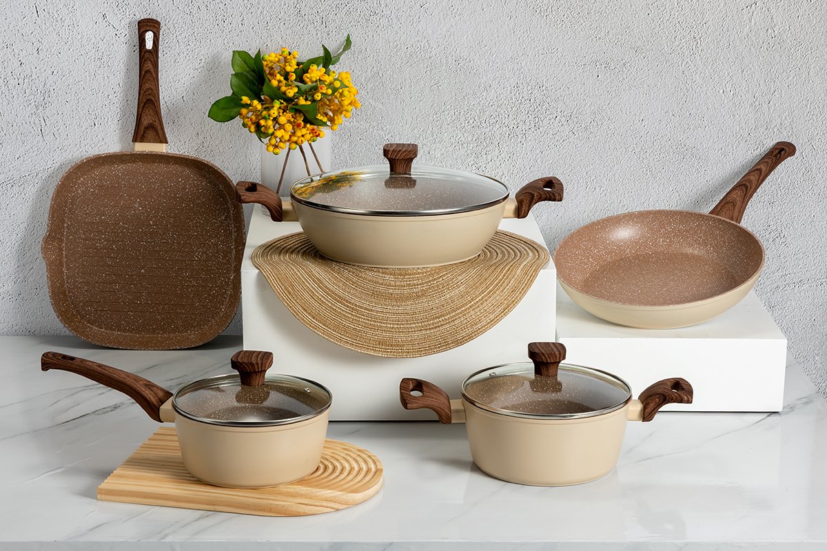 🌟 Upgrade your kitchen! 🌟
Premium aluminum non-stick cookware:
✔️ Even heating
✔️ Easy cleaning
✔️ Stylish, comfy handles
Cook like a pro every day! 🍳 #Cookware #KitchenEssentials #NonStick