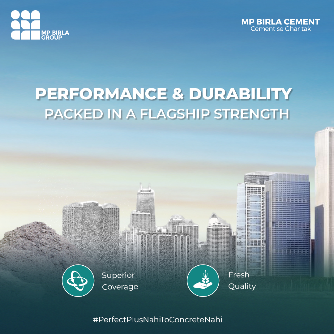 MPBirla_Cement's tweet photo. Building dreams with unmatched strength and durability! MP Birla Cement Perfect Plus is specially engineered for foundations, pillars, and roofing with advanced technology. Choose MP Birla Cement Perfect Plus.

#MPBirlaCement #PerfectPlus #Cement #Construction https://t.co/rUtCtBye7M