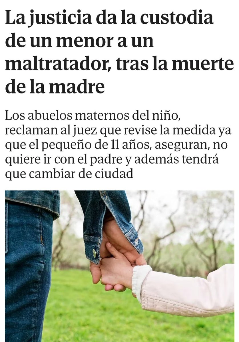 Repetimos:

UN MALTRATADOR JAMÁS PODRÁ SER UN BUEN PADRE.