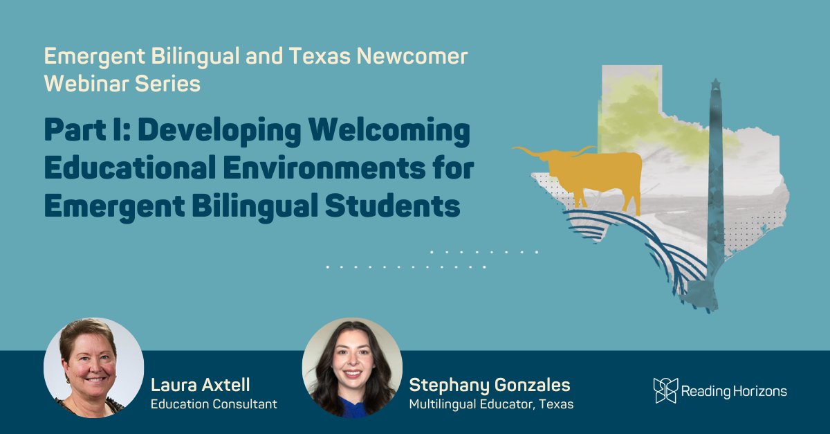 🤠 Texas educators! Join us tomorrow to explore evidence-based practices and real-life success stories for supporting #EmergentBilingual students.

Register here ➡️ readinghorizons.zoom.us/webinar/regist…