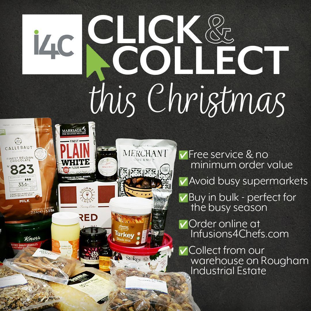 infusionsgroup's tweet image. Shop smart this Christmas with our FREE Click &amp;amp; Collect service! 

👉 Shop online now at infusions4chefs.com and enjoy a stress-free way to get all your Christmas essentials!

#clickandcollect #drystore #ingredients #bulkbuy #chefapproved #christmasshopping