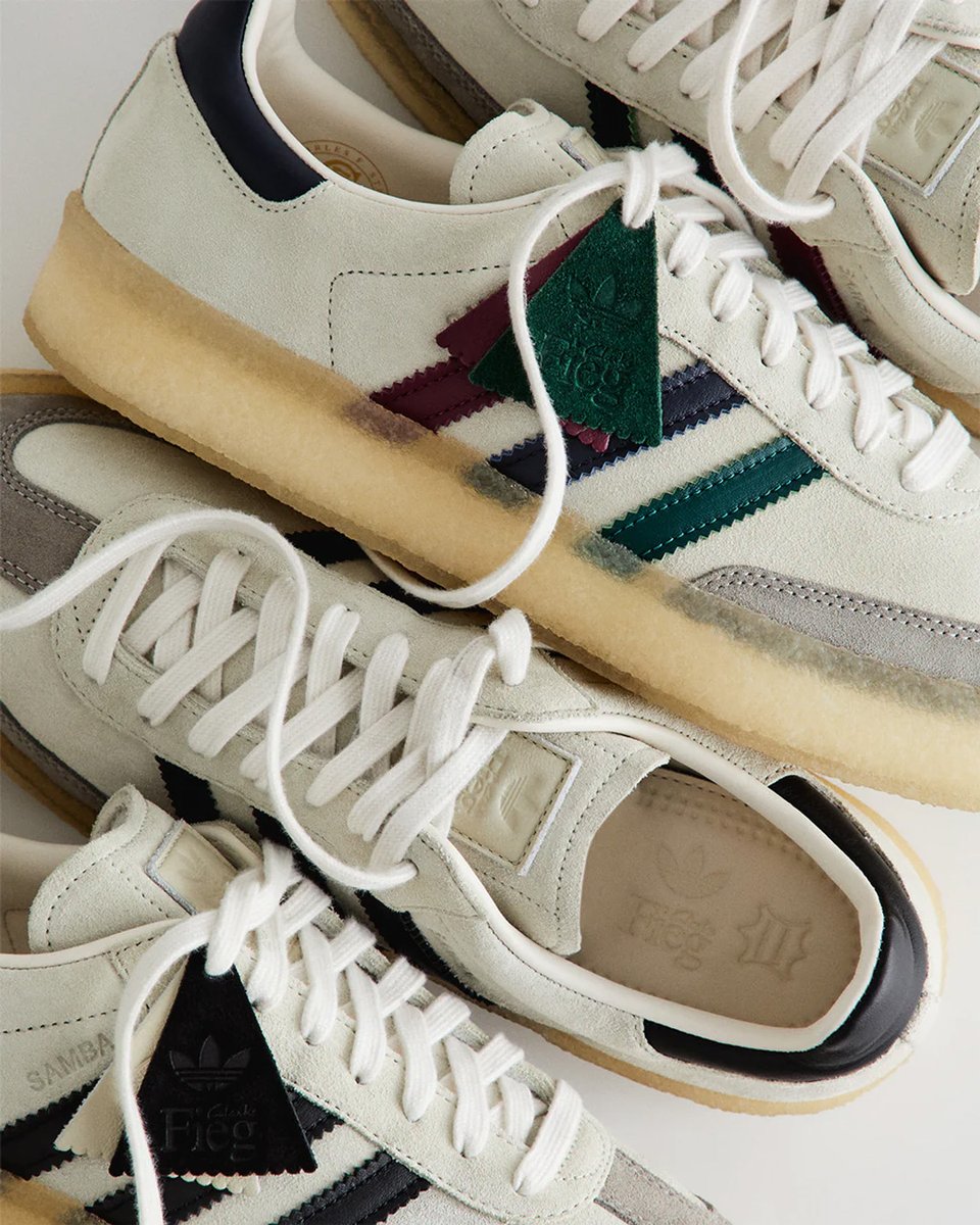 adidasalerts's tweet photo. 🔙 #ThrowbackThursday
👟 Ronnie Fieg x adidas x Clarks 8th Street Samba
🎄 "Kithmas"
📅 December 25, 2023 https://t.co/OtChiIb8P1