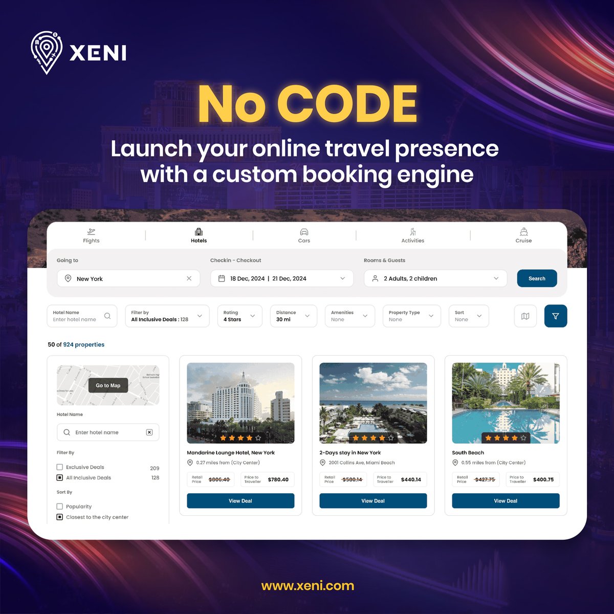 xenitravel's tweet photo. Switch to Xeni today!
Better prices, better traveler experience, better business management!
Visit:- https://t.co/QbMlcBMj5N

#travelprofessional #travelclub  #travelbusinessowner #WhiteLabel #travelbusiness #entrepreneurship #nocode #nocodesolution #travelagent #traveler https://t.co/jqSja90JYA
