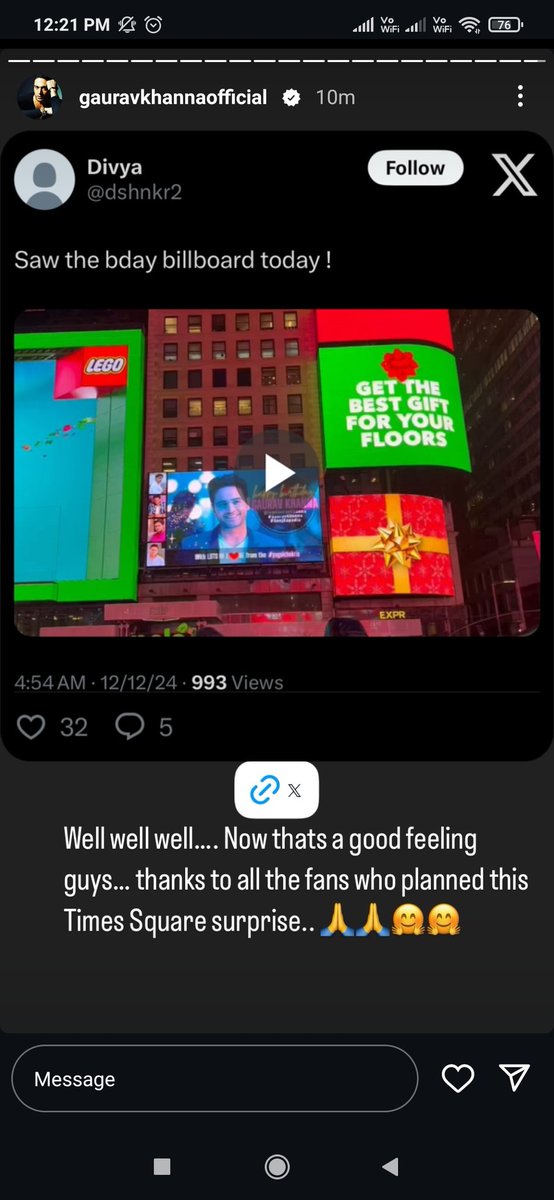 monikalath4's tweet photo. Thank you so much @iamgauravkhanna for acknowledgement. It really means a lot 
Anything for you Gaurav!! 

With lots of love from #pagalchokris 

#GauravKhanna #gauravkegarvfans https://t.co/jD1UT9zdAl