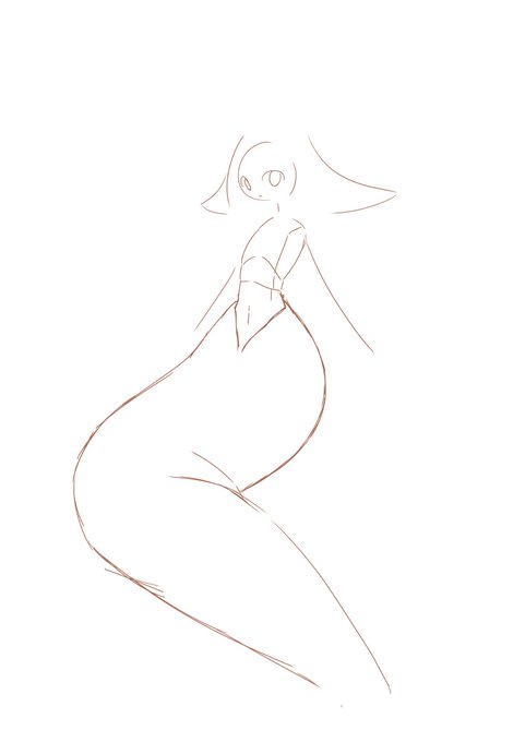 しっくりこないや、やっぱりこの描き方だと 