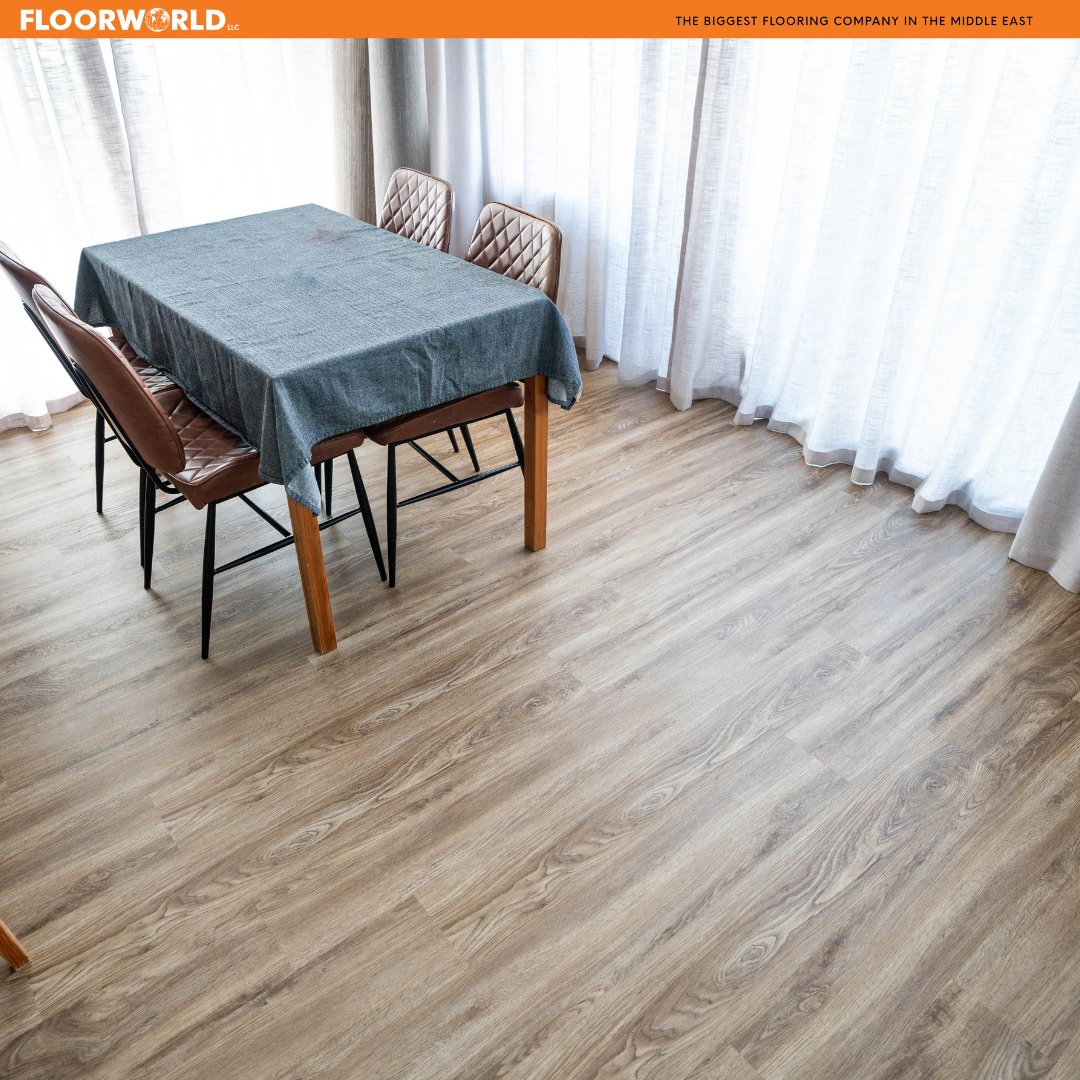 Floorworld's tweet photo. Another stunning flooring project completed. ✅

Lime Tree from Gerbur Aqua Click collection is a beautiful floor-covering that features faded grains and knots with subtle oak tones. It creates a very pronounced real wood effect in our client's home! https://t.co/6kCimtZlvn