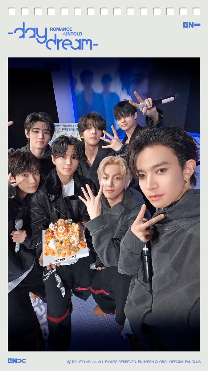 enhypenweverse's tweet photo. [MEMBERSHIP] 241212

ENHYPEN 'ROMANCE : UNTOLD -daydream-' Goodbye Message 💌

(1/2)

@ENHYPEN_members @ENHYPEN #ENHYPEN #엔하이픈 https://t.co/A9tD0Kuq77