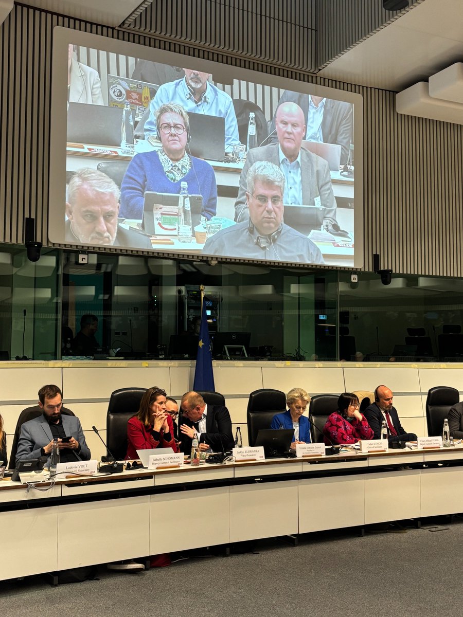 STTK (@sttkmikonkatu) on Twitter photo Eilen <a href="/etuc_ces/">EUROPEAN TRADE UNIONS</a> hallitus keskusteli tulevasta komission kaudesta puheenjohtaja <a href="/vonderleyen/">Ursula von der Leyen</a> kanssa. STTKn puheenjohtaja <a href="/AnttiMPalola/">Antti Palola</a> kysyi puheenvuorossaan palkansaajien osaamisen vahvistamisesta osana EUn kilpailukyvyn parantamista ja oikeudenmukaisen siirtymän toteuttamista Eilen <a href="/etuc_ces/">EUROPEAN TRADE UNIONS</a> hallitus keskusteli tulevasta komission kaudesta puheenjohtaja <a href="/vonderleyen/">Ursula von der Leyen</a> kanssa. STTKn puheenjohtaja <a href="/AnttiMPalola/">Antti Palola</a> kysyi puheenvuorossaan palkansaajien osaamisen vahvistamisesta osana EUn kilpailukyvyn parantamista ja oikeudenmukaisen siirtymän toteuttamista