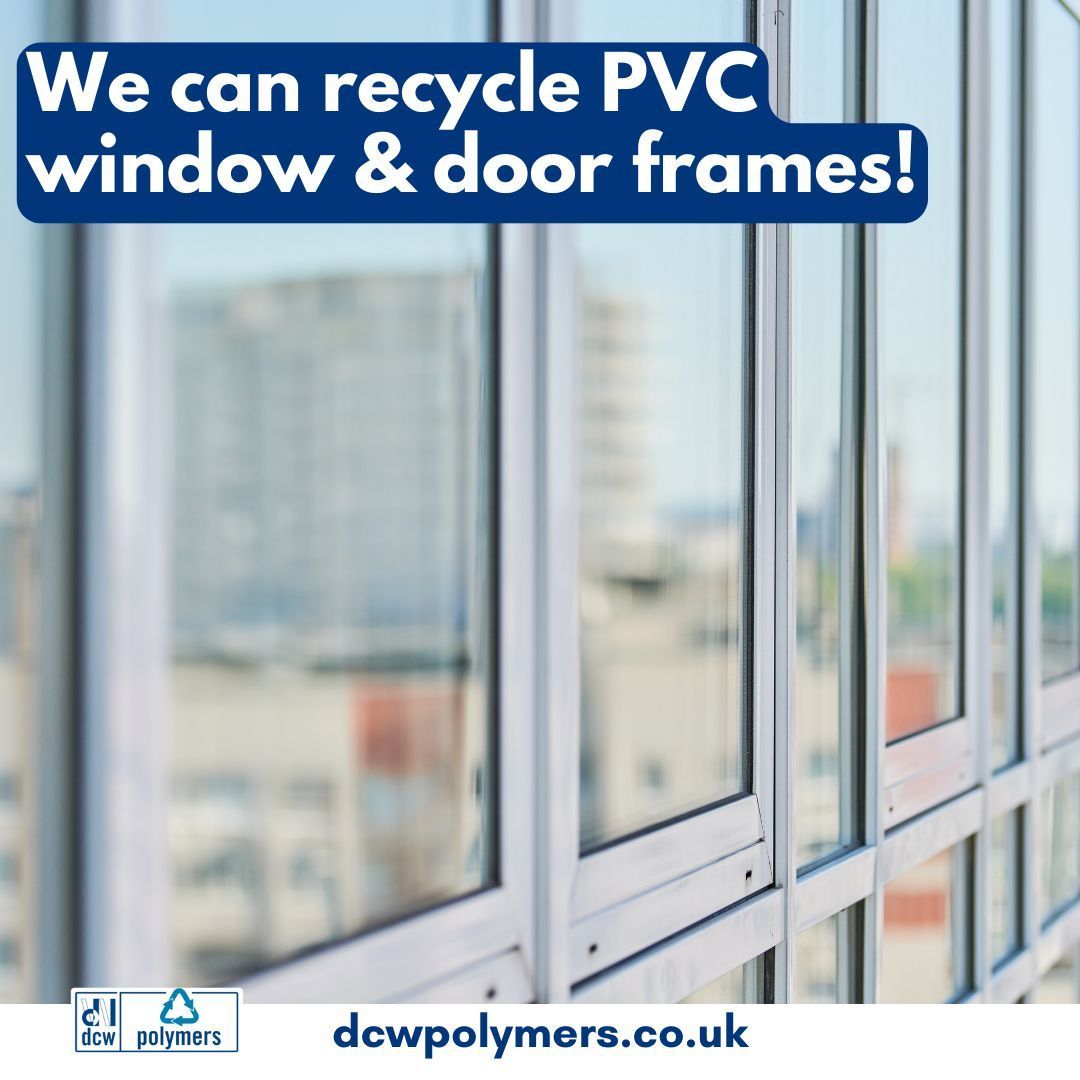 DCWPolymers (@dcwpolymers) on Twitter photo Did you know we can offer a complete recycling solution for old PVC window and door frames?
We can offer loose collections, pallets or skips - or you can arrange to deliver in to us!
To find out more contact our team
📧 sales@dcwpolymers.co.uk
☎️ 01392 535353 Did you know we can offer a complete recycling solution for old PVC window and door frames?
We can offer loose collections, pallets or skips - or you can arrange to deliver in to us!
To find out more contact our team
📧 sales@dcwpolymers.co.uk
☎️ 01392 535353