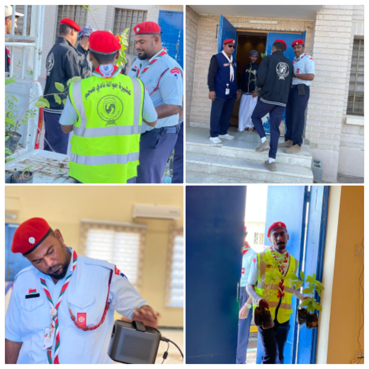 صباحكم همة ونشاط..
مشاركة أفراد عشيرة جوالة نادي صحم في المحاضرة التوعوية قرار حظر استخدام أكياس التسويق البلاستيكية (8/2024) الذي ينظمها نادي صحم بتعاون مع إدارة البيئة بمحافظة شمال الباطنة في قاعة نادي صحم الرياضي صباح هذا اليوم الخميس 12/12/2024م