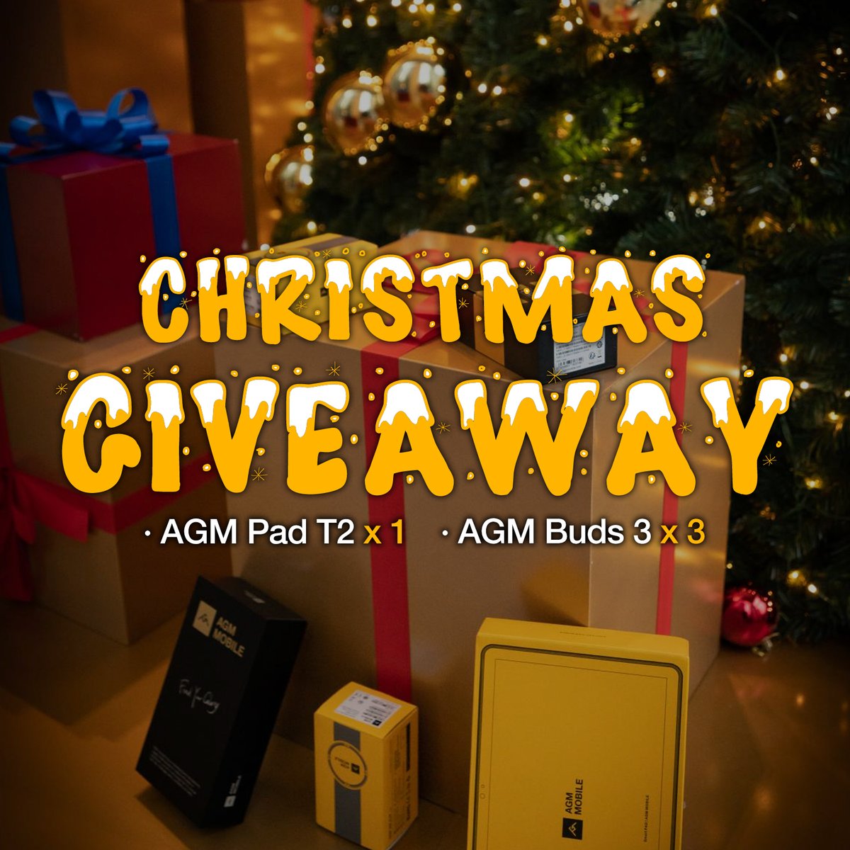 🎄🎅 Christmas Giveaway 🎅🎄
Win a PAD T2 or a pair of noise cancelling earphones, the Buds 3

👉To Enter: 
1⃣Follow us 
2⃣Like this post &amp; Retweet it 
3⃣Tag Two Friends in the comments

🎁Winners will be announced on December 25th🎁