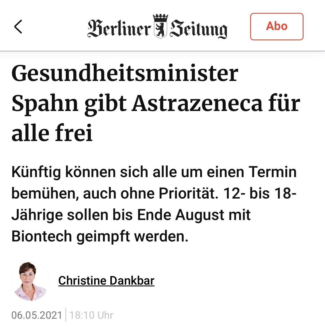 1/ „Horrortrip“, „Leben zerstört“: Schicksal eines heute 47-Jährigen nach Impfung mit AstraZeneca außerhalb der damaligen STIKO-Empfehlung.

Vielleicht kann Jens Spahn, der trotz seiner maßlosen Steuergeld-Vernichtung während der Corona-Krise erneut ein Ministeramt anstrebt, …