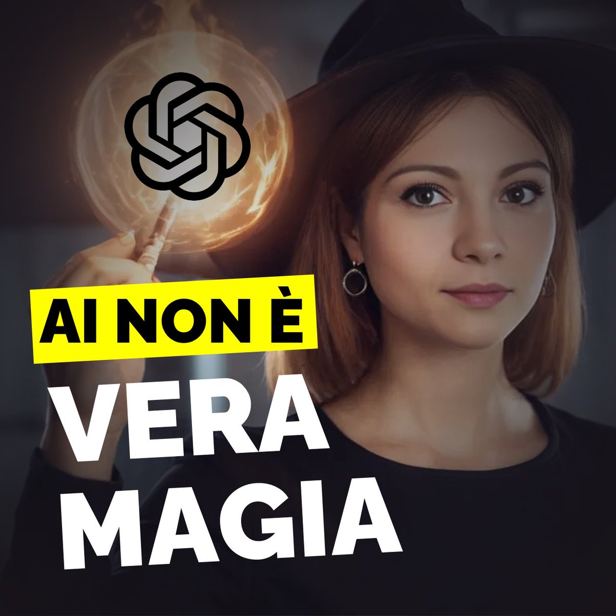 nuovesinapsi's tweet photo. L’#intelligenzaartificiale non è un trucco da stregoni, né una bacchetta magica: è un’invenzione dell’uomo, un prodotto del nostro ingegno. La vera magia, se vogliamo chiamarla così, sta nella mente umana che ha dato vita a queste tecnologie. https://t.co/UHUbBBVOCw