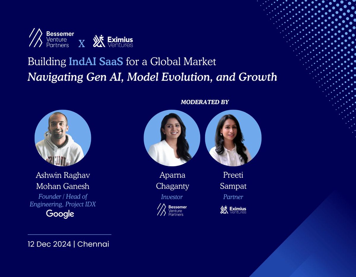 Bessemer India (@BessemerVPIndia) / Posts / X