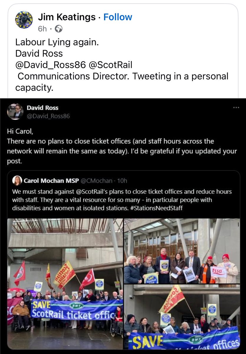 Oh look, lying Labour are at it again. All they have is lies, when was the last time you heard them say anything positive about Scotland? They lie because they think you are stupid enough to believe them and not check their record in England and wales! Don't prove them right!!