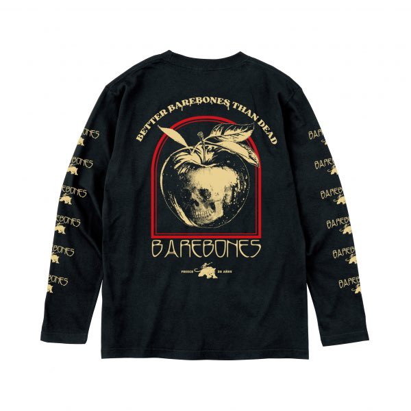 BAREBONES
最新マーチャンダイズ予約受付開始告知
2024年はバンド結成30周年の年で
あり、周年にふさわしい動きを魅せてきた彼ら
そのイベント会場で販売していたTシャツ、ロングスリーブ、小物の数々

fuudobrain.shop-pro.jp/?mode=cate&cbi…