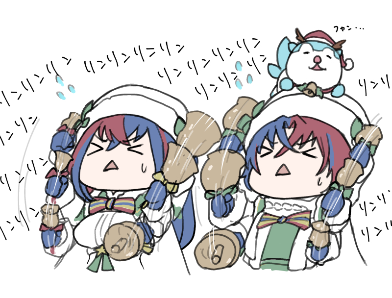 冬祭り神竜様は必死にベル振って戦ってそう